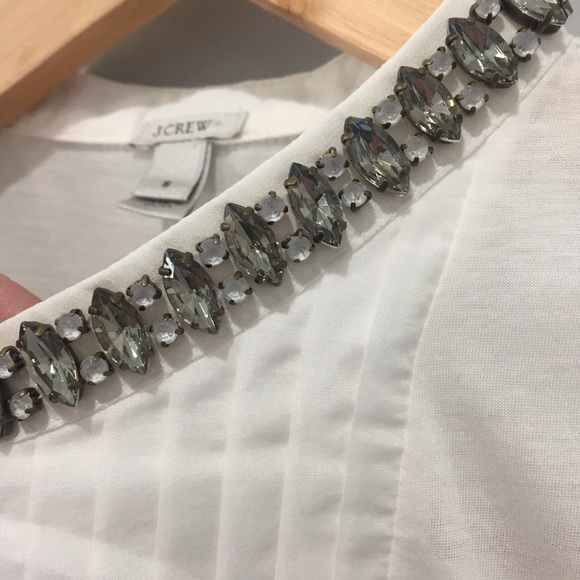 J Crew Embellished Sleeveless Top - Picture 4 of 4
